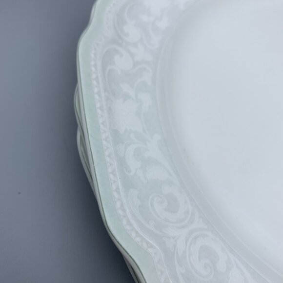 Set of 3 Mikasa 10 3/4" Ultima China Dinner Plates SABRINA Pattern - Picture 9 of 10